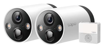 TP-LINK Tapo Ολοκληρωμένο Σύστημα CCTV Wi-Fi με 2 Ασύρματες Κάμερες 1080p από το Public