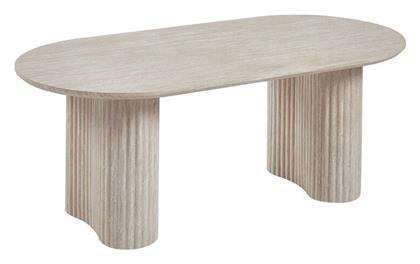 Τραπεζάκι Σαλονιού Diaz Μ120xΠ60xΥ45εκ. Natural Stone