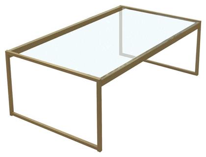 Τραπεζάκι Σαλονιού Toledo 120x60x48cm Διάφανο