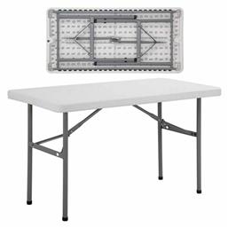 Τραπέζι Catering Blow Πτυσσόμενο 122x60x74 Λευκό