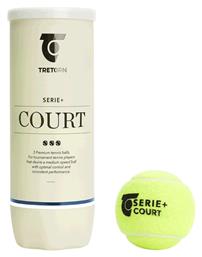 Tretorn Serie+ Court Μπαλάκια Τένις 3τμχ