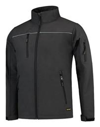 Tricorp T53T4 Ανδρικό Χειμωνιάτικο Μπουφάν Softshell Αδιάβροχο και Αντιανεμικό Γκρι