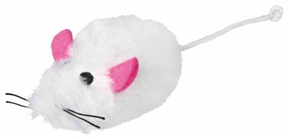 Trixie Παιχνίδι Γάτας Ποντίκι Ποντίκι Λούτρινο Μακρύτριχο 9cm (Διάφορα Χρώματα)