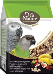 ΤΡΟΦΗ ΓΙΑ ΑΦΡΙΚΑΝΙΚΟΥΣ ΠΑΠΑΓΑΛΟΥΣ DELI NATURE 5 STAR MENU (2.5KG)