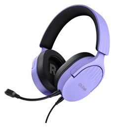 Trust GXT 489 Fayzo Over Ear Μωβ