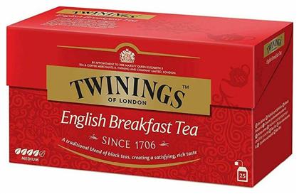 Twinings Μαύρο Τσάι English Breakfast 25 Φακελάκια από το ΑΒ Βασιλόπουλος