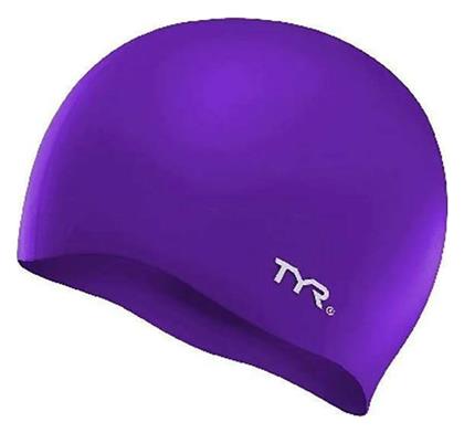 Tyr Wrinkle-Free Σκουφάκι Κολύμβησης Ενηλίκων από Σιλικόνη Μωβ