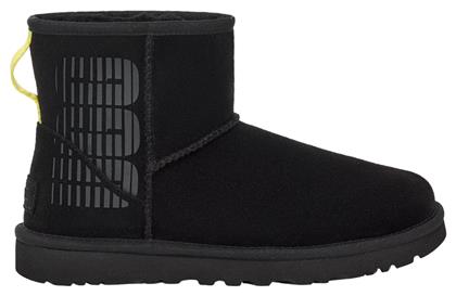 Ugg Australia Classic Mini Γυναικεία Μποτάκια Μαύρα