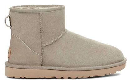 Ugg Australia Classic Mini II Suede Γυναικεία Μποτάκια με Γούνα Goat