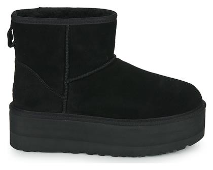 Ugg Australia Classic Mini Platform Ankle Boots Μαύρα 1134991-BLK από το Modivo