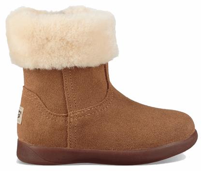 Ugg Australia Δερμάτινα Παιδικά Μποτάκια με Φερμουάρ Ταμπά από το Z-mall