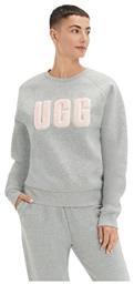 Ugg Australia Madeline Fuzzy Logo Γυναικείο Φούτερ Γκρι