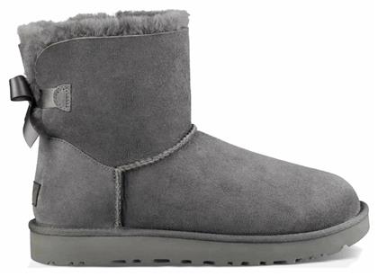 Ugg Australia Mini Bailey Bow II Μποτάκια Γκρι 1016501-GREY