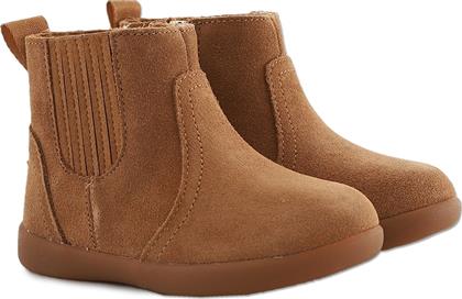 Ugg Australia Suede Παιδικά Μποτάκια με Φερμουάρ Καφέ από το Z-mall