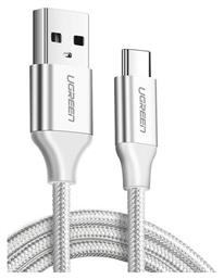 Ugreen Braided USB 2.0 Cable USB-C male - USB-A male Λευκό 2m (60133) από το e-shop