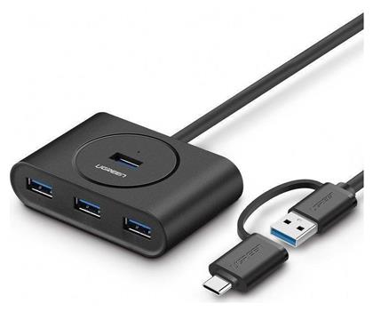 Ugreen CR113 USB 3.0 Hub 4 Θυρών με σύνδεση USB-A / USB-C