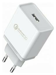 Ugreen Φορτιστής Χωρίς Καλώδιο με Θύρα USB-A Quick Charge 3.0 Λευκός (CD122) από το e-shop