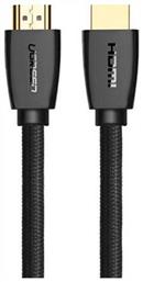 Ugreen HDMI 2.0 Braided HDMI male - HDMI male 1.5m Μαύρο (40409)
