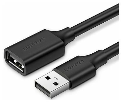 Ugreen USB 2.0 Cable USB-A male - USB-A female Μαύρο 1m 10314