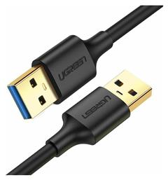 Ugreen USB 3.0 Cable USB-A male - USB-A male Μαύρο 0.5m 10369