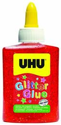 UHU Glitter Glue Χρυσόκολλα 90ml Κόκκινο από το Moustakas Toys