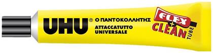 UHU Κόλλα Gel Flex & Clean All Purpose Adhesive Μικρού Μεγέθους για Ύφασμα 20ml από το Moustakas Toys