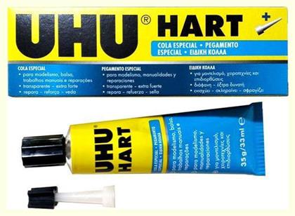 UHU Κόλλα Gel Hart Special Glue Μεσαίου Μεγέθους 35ml από το Moustakas Toys