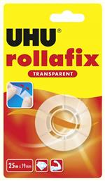 UHU Σελοτέιπ Rollafix Transparent 19mm x 25m