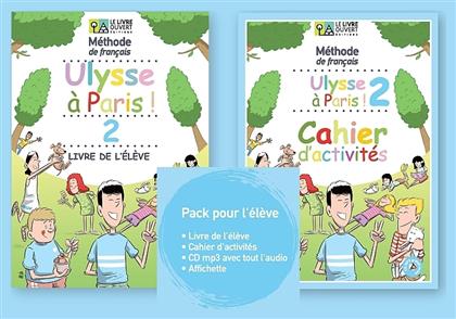 Ulysse à Paris 2, Méthode + Cahier d’activités