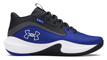 Under Armour Αθλητικά Παιδικά Παπούτσια Μπάσκετ GS Lockdown 7 Μαύρο-Μπλε από το Epapoutsia