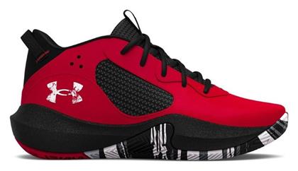 Under Armour Αθλητικά Παιδικά Παπούτσια Μπάσκετ Lockdown 6 Κόκκινα από το SportsFactory