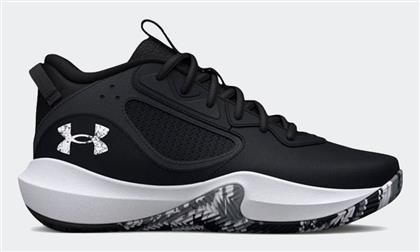 Under Armour Αθλητικά Παιδικά Παπούτσια Μπάσκετ Lockdown 6 Μαύρα