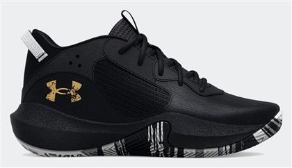 Under Armour Αθλητικά Παιδικά Παπούτσια Μπάσκετ Lockdown 6 Μαύρα από το SportsFactory