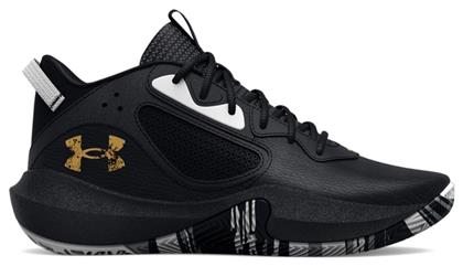 Under Armour Αθλητικά Παιδικά Παπούτσια Μπάσκετ Lockdown 6 Μαύρα από το SportsFactory