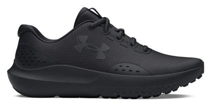 Under Armour Αθλητικά Παιδικά Παπούτσια Running Surge 4 Μαύρα από το Siontis Athletics