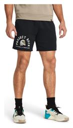 Under Armour Αθλητική Ανδρική Βερμούδα Μαύρο