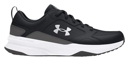 Under Armour Charged Edge Ανδρικά Αθλητικά Παπούτσια για Προπόνηση & Γυμναστήριο Μαύρα από το Siontis Athletics