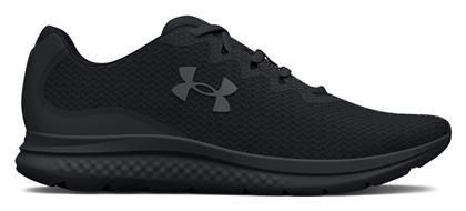 Under Armour Charged Impulse 3 Ανδρικά Αθλητικά Παπούτσια Running Μαύρα