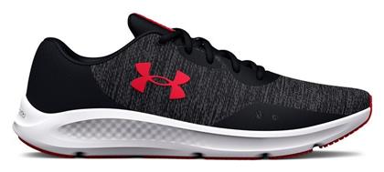 Under Armour Charged Pursuit 3 Twist Ανδρικά Αθλητικά Παπούτσια Running Μαύρα