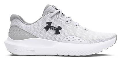 Under Armour Charged Surge 4 Ανδρικά Αθλητικά Παπούτσια Running Λευκά από το Epapoutsia