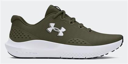 Under Armour Charged Surge 4 Ανδρικά Αθλητικά Παπούτσια Running Πράσινα