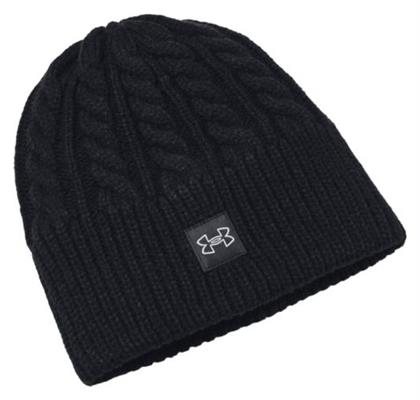 Under Armour Halftime Beanie Unisex Σκούφος Πλεκτός σε Μαύρο χρώμα