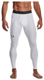 Under Armour HeatGear Ανδρικό Ισοθερμικό Παντελόνι Compression Λευκό