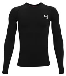Under Armour Heatgear Παιδική Ισοθερμική Μπλούζα Μαύρη