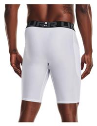 Under Armour HeatGear Pocket Ανδρικό Ισοθερμικό Σορτς Compression Λευκό