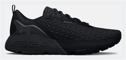 Under Armour Hovr Mega 3 Clone Ανδρικά Αθλητικά Παπούτσια Running Μαύρα