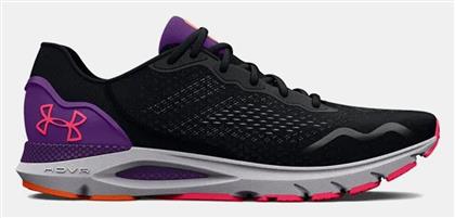 Under Armour HOVR Sonic 6 Γυναικεία Αθλητικά Παπούτσια Running Black / Galaxy Purple / Pink Shock