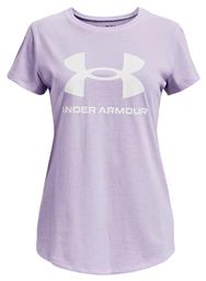 Under Armour Παιδική Καλοκαιρινή Μπλούζα Κοντομάνικη Λιλά από το Z-mall