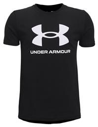 Under Armour Παιδικό T-shirt Μαύρο