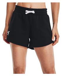 Under Armour Rival Fleece Γυναικείο Αθλητικό Σορτς Μαύρο